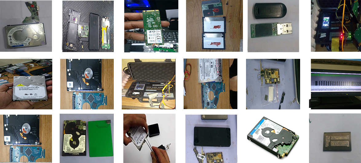 A selection of Fields Data Recovery�s employees